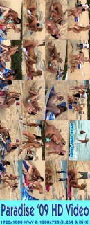 Jana Foxy & Hailey Young & Anita Pearl & Blue Angel & Jayme Langford - Paradise '09 - Girl-Girl Action & BTS ( Censored )