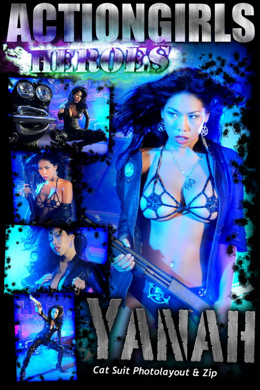 Yanah - `Cat Suit` - for ACTIONGIRLS HEROES Yanah - `Cat Suit` - for ACTIONGIRLS HEROES