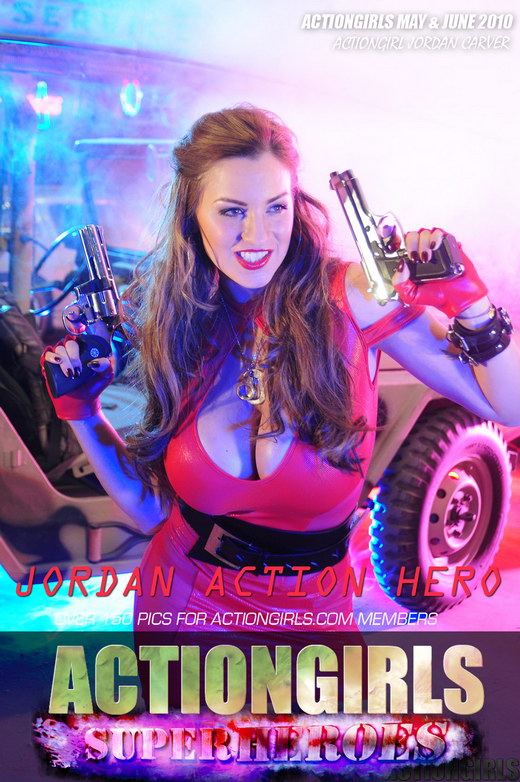 Jordan - `Red` - for ACTIONGIRLS HEROES Jordan - `Red` - for ACTIONGIRLS HEROES