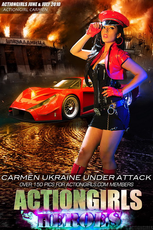 Carmen - `Ukraine Under Attack` - for ACTIONGIRLS HEROES Carmen - `Ukraine Under Attack` - for ACTIONGIRLS HEROES