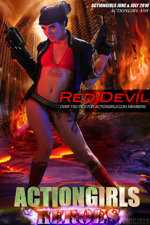 Ash - `Red Devil` - for ACTIONGIRLS HEROES Ash - `Red Devil` - for ACTIONGIRLS HEROES