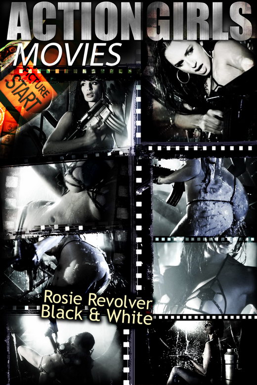 Rosie Revolver - `Black & White` - for ACTIONGIRLS HEROES Rosie Revolver - `Black & White` - for ACTIONGIRLS HEROES