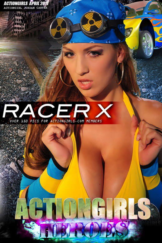 Jordan Carver - `Racer X` - for ACTIONGIRLS HEROES Jordan Carver - `Racer X` - for ACTIONGIRLS HEROES