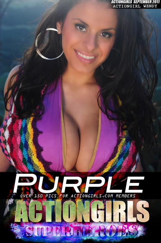 Wendy - `Purple` - for ACTIONGIRLS HEROES Wendy - `Purple` - for ACTIONGIRLS HEROES