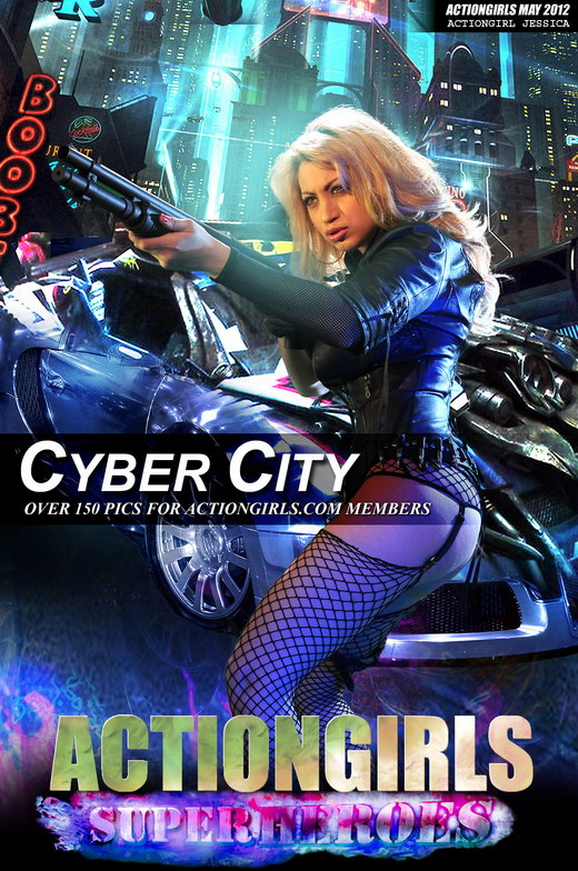 Jessica - `Cyber City` - for ACTIONGIRLS HEROES Jessica - `Cyber City` - for ACTIONGIRLS HEROES