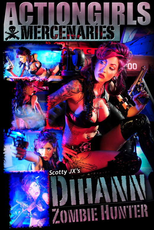 Dihann - `Zombie Hunter` - by Scotty Jx for ACTIONGIRLS MERCS Dihann - `Zombie Hunter` - by Scotty Jx for ACTIONGIRLS MERCS