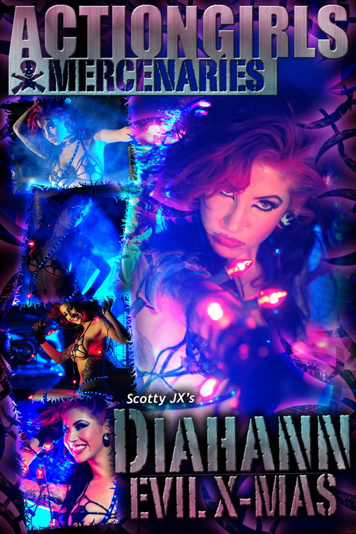 Diahann - `Evil X-Mas` - by Scotty Jx for ACTIONGIRLS MERCS Diahann - `Evil X-Mas` - by Scotty Jx for ACTIONGIRLS MERCS