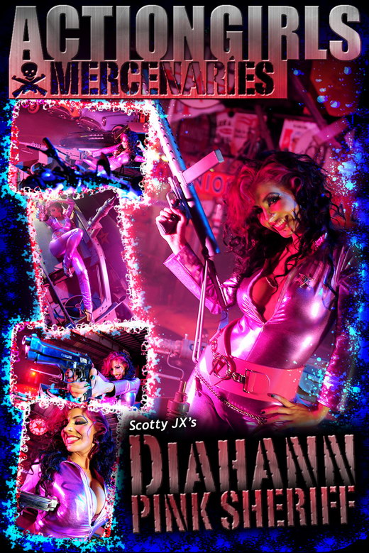 Diahann - `Pink Sheriff` - by Scotty Jx for ACTIONGIRLS MERCS Diahann - `Pink Sheriff` - by Scotty Jx for ACTIONGIRLS MERCS