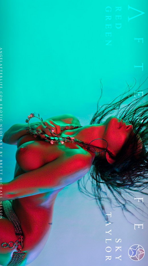 Sky Taylor - `Green Red` - by Brett Michael Nelson for ANGELAFTERLIFE Sky Taylor - `Green Red` - by Brett Michael Nelson for ANGELAFTERLIFE