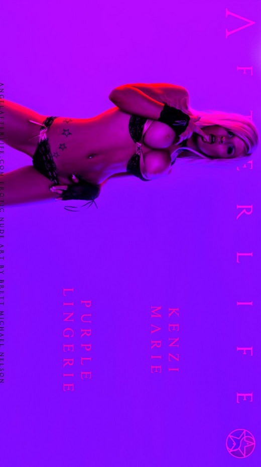 Kenzi Marie - `Purple Lingerie` - by Brett Michael Nelson for ANGELAFTERLIFE Kenzi Marie - `Purple Lingerie` - by Brett Michael Nelson for ANGELAFTERLIFE