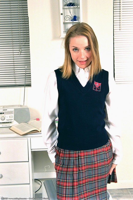 Jessica - `coeds in uniform` - for ATKPETITES Jessica - `coeds in uniform` - for ATKPETITES