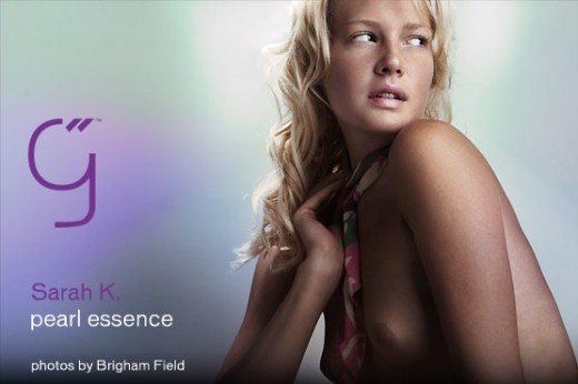 Sarah K - `Pearl Essence` - by Brigham Field for BEAUTYISDIVINE Sarah K - `Pearl Essence` - by Brigham Field for BEAUTYISDIVINE