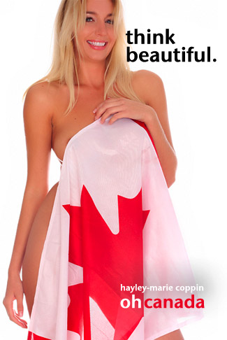Hayley - `Oh Canada` - by Dwayne and Leanne Bell for BODYINMIND Hayley - `Oh Canada` - by Dwayne and Leanne Bell for BODYINMIND