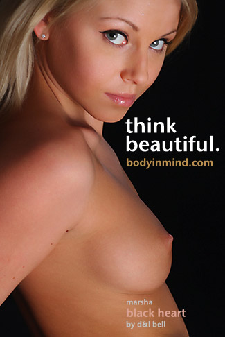 Marsha - `Black Heart` - by D & L Bell for BODYINMIND Marsha - `Black Heart` - by D & L Bell for BODYINMIND