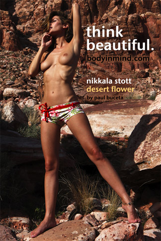 Nikkala Stott - `Desert Flower` - by Paul Buceta for BODYINMIND Nikkala Stott - `Desert Flower` - by Paul Buceta for BODYINMIND