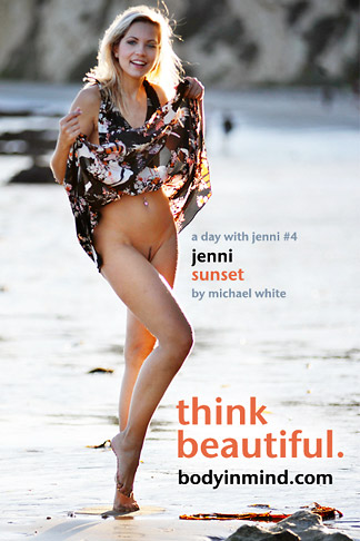 Jenni - `Sunset` - by Michael White for BODYINMIND Jenni - `Sunset` - by Michael White for BODYINMIND