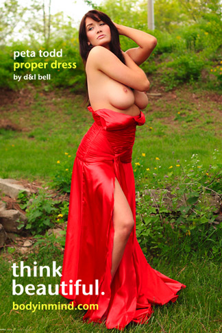 Peta Todd - `Proper Dress` - by D & L Bell for BODYINMIND Peta Todd - `Proper Dress` - by D & L Bell for BODYINMIND
