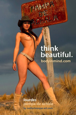 Lourdes - `Pampa De Achala` - by Walter Bosque for BODYINMIND Lourdes - `Pampa De Achala` - by Walter Bosque for BODYINMIND
