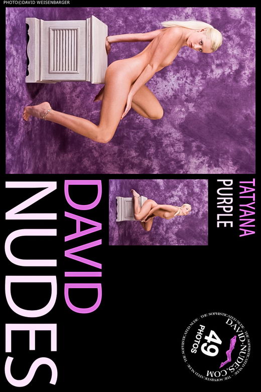 Tatyana - `Purple` - by David Weisenbarger for DAVID-NUDES Tatyana - `Purple` - by David Weisenbarger for DAVID-NUDES