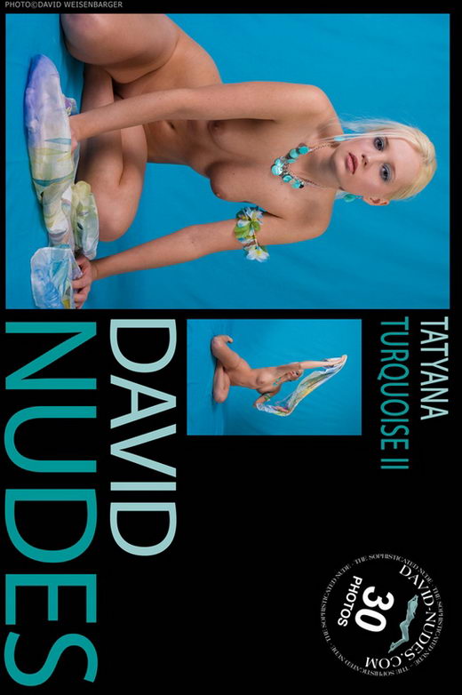 Tatyana - `Turquoise II` - by David Weisenbarger for DAVID-NUDES Tatyana - `Turquoise II` - by David Weisenbarger for DAVID-NUDES