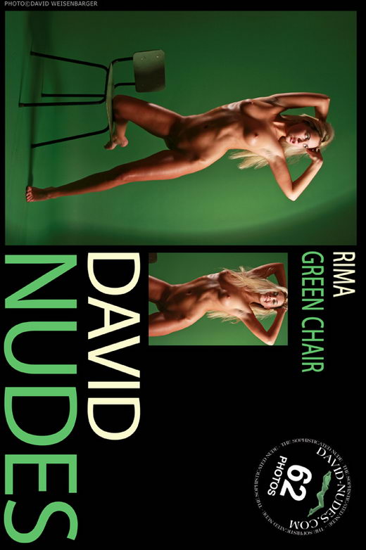 Rima - `Green Chair` - by David Weisenbarger for DAVID-NUDES Rima - `Green Chair` - by David Weisenbarger for DAVID-NUDES