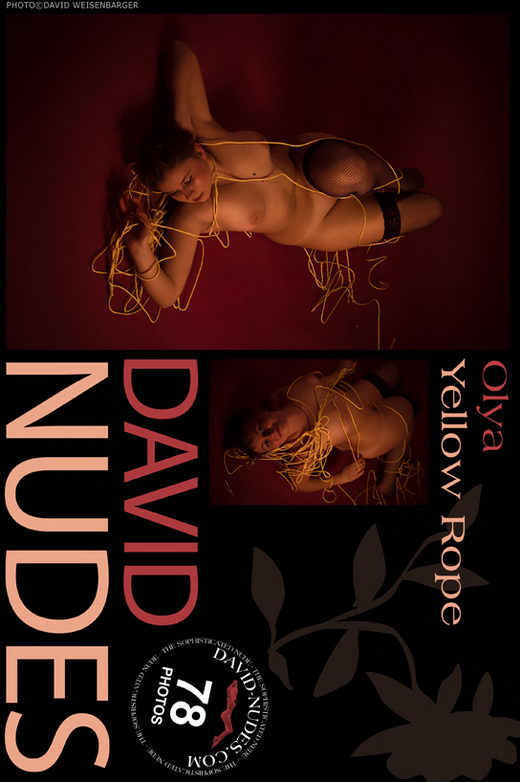 Olya - `Yellow Rope` - by David Weisenbarger for DAVID-NUDES Olya - `Yellow Rope` - by David Weisenbarger for DAVID-NUDES