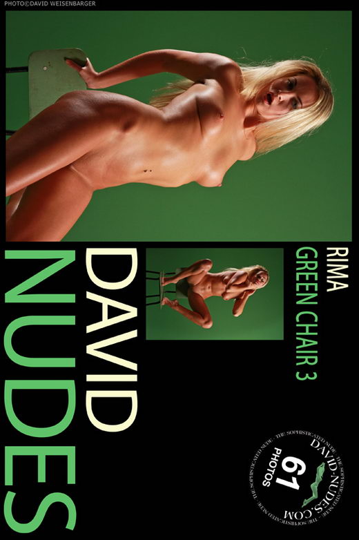 Rima - `Green Chair 3` - by David Weisenbarger for DAVID-NUDES Rima - `Green Chair 3` - by David Weisenbarger for DAVID-NUDES