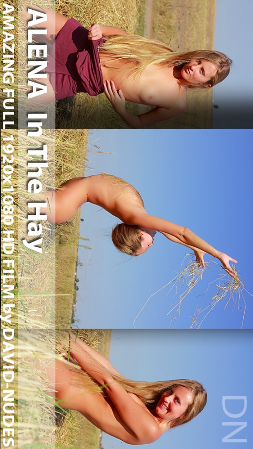Alena - `In The Hay` - by David Weisenbarger for DAVID-NUDES Alena - `In The Hay` - by David Weisenbarger for DAVID-NUDES