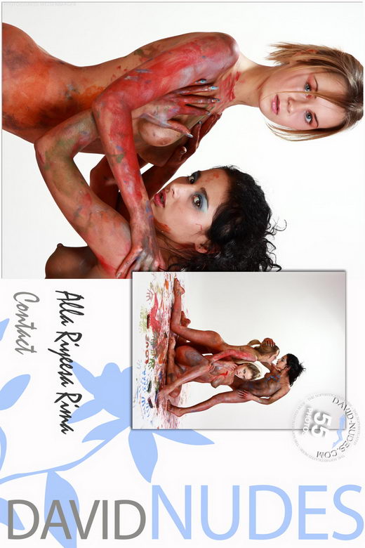 Alla & Riyeesa & Rima - `Contact` - by David Weisenbarger for DAVID-NUDES Alla & Riyeesa & Rima - `Contact` - by David Weisenbarger for DAVID-NUDES