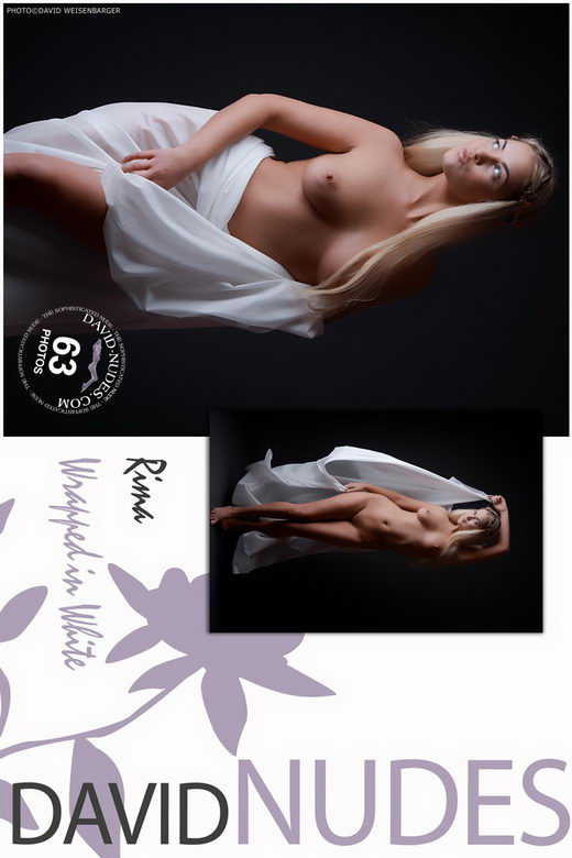 Rima - `Wrapped in White` - by David Weisenbarger for DAVID-NUDES Rima - `Wrapped in White` - by David Weisenbarger for DAVID-NUDES