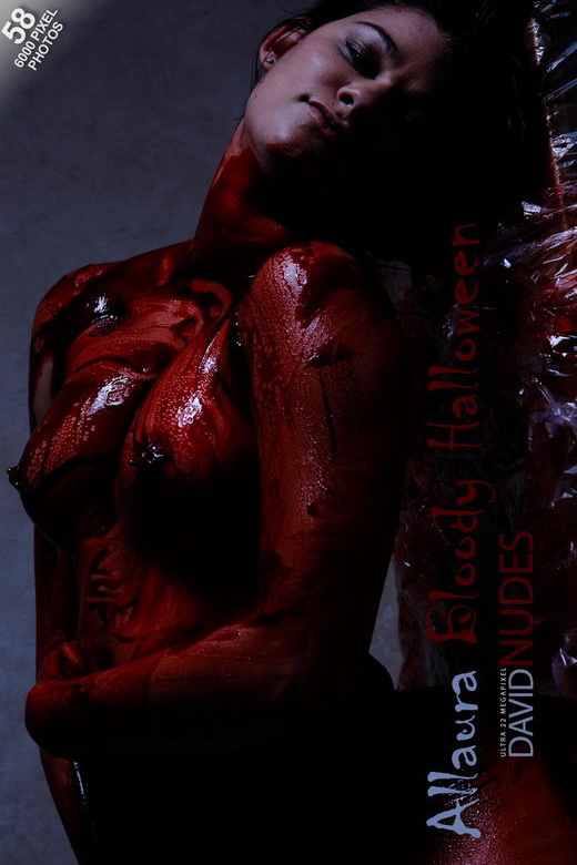 Allaura - `Bloody Halloween` - by David Weisenbarger for DAVID-NUDES Allaura - `Bloody Halloween` - by David Weisenbarger for DAVID-NUDES