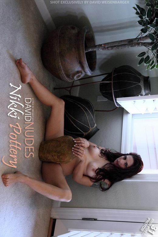 Nikki - `Pottery` - by David Weisenbarger for DAVID-NUDES Nikki - `Pottery` - by David Weisenbarger for DAVID-NUDES