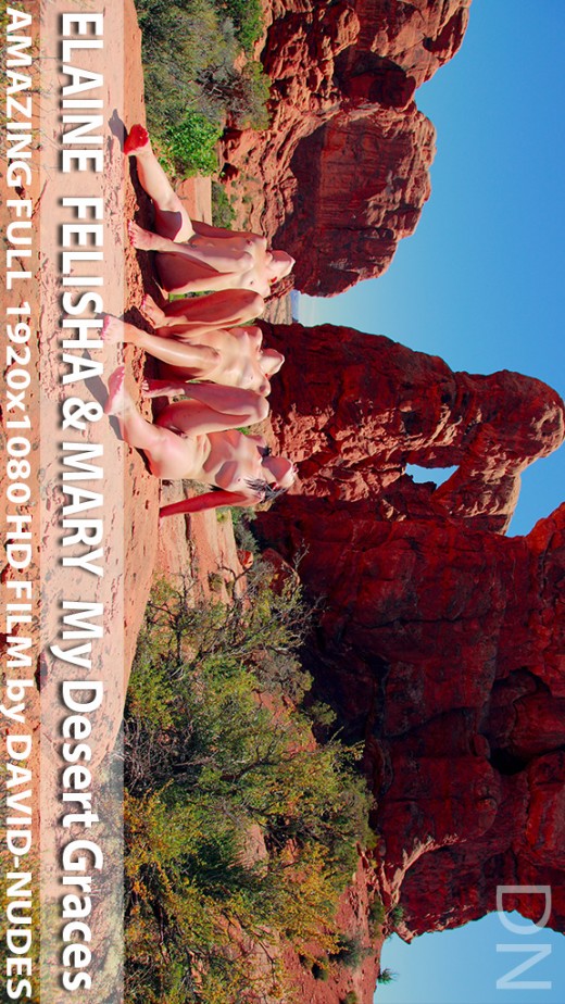 Elaine & Felisha & Mary - `My Desert Graces` - by David Weisenbarger for DAVID-NUDES Elaine & Felisha & Mary - `My Desert Graces` - by David Weisenbarger for DAVID-NUDES