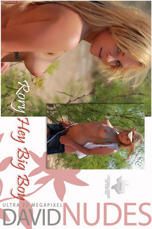 Rory - `Hey Big Boy` - by David Weisenbarger for DAVID-NUDES Rory - `Hey Big Boy` - by David Weisenbarger for DAVID-NUDES