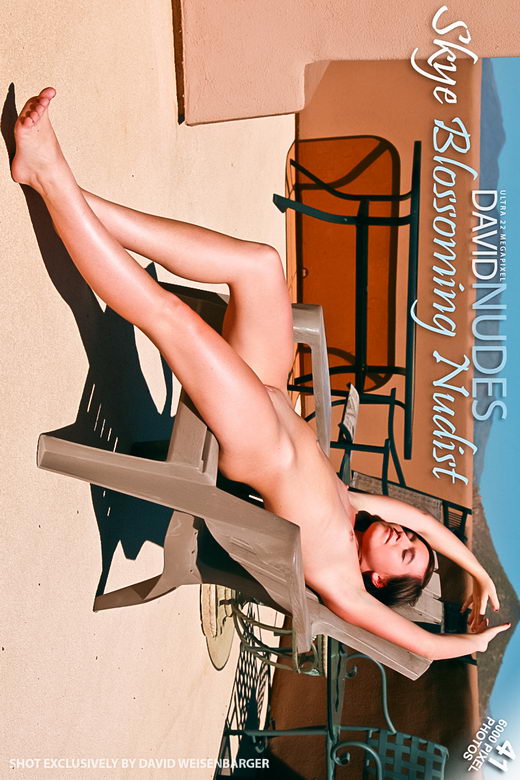 Skye - `Blossoming Nudist` - by David Weisenbarger for DAVID-NUDES Skye - `Blossoming Nudist` - by David Weisenbarger for DAVID-NUDES