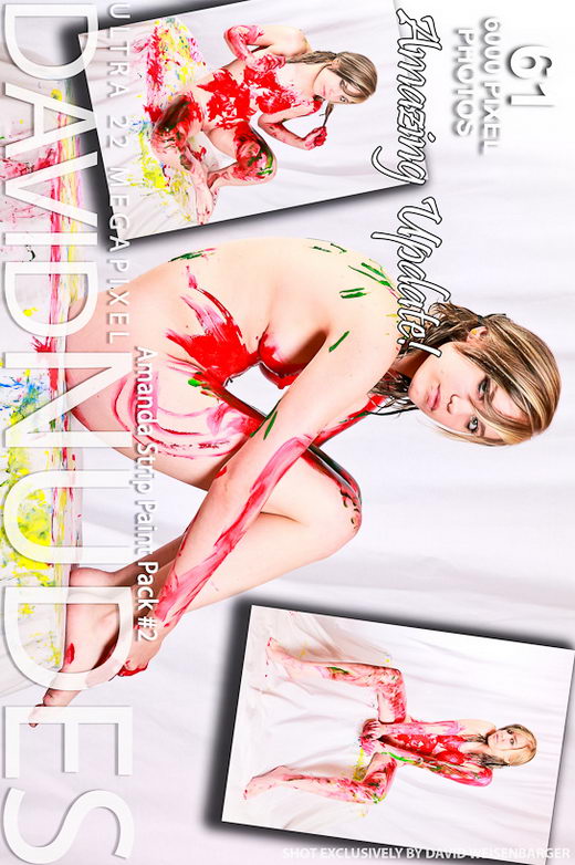 Amanda - `Strip Paint - Pack #2` - by David Weisenbarger for DAVID-NUDES Amanda - `Strip Paint - Pack #2` - by David Weisenbarger for DAVID-NUDES