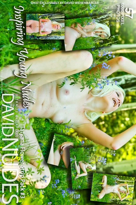 Tatyana - `Flower Strip - Pack #3` - by David Weisenbarger for DAVID-NUDES Tatyana - `Flower Strip - Pack #3` - by David Weisenbarger for DAVID-NUDES