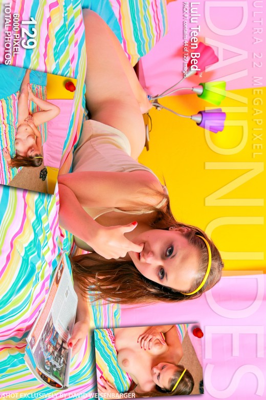 Lulu - `Teen Bed - Pack #1` - by David Weisenbarger for DAVID-NUDES Lulu - `Teen Bed - Pack #1` - by David Weisenbarger for DAVID-NUDES