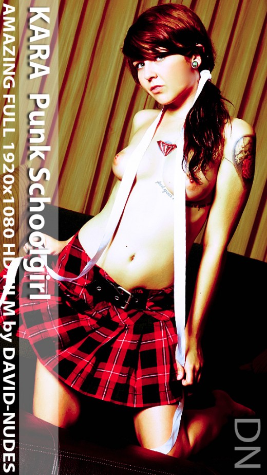 Kara - `Punk Schoolgirl` - by David Weisenbarger for DAVID-NUDES Kara - `Punk Schoolgirl` - by David Weisenbarger for DAVID-NUDES