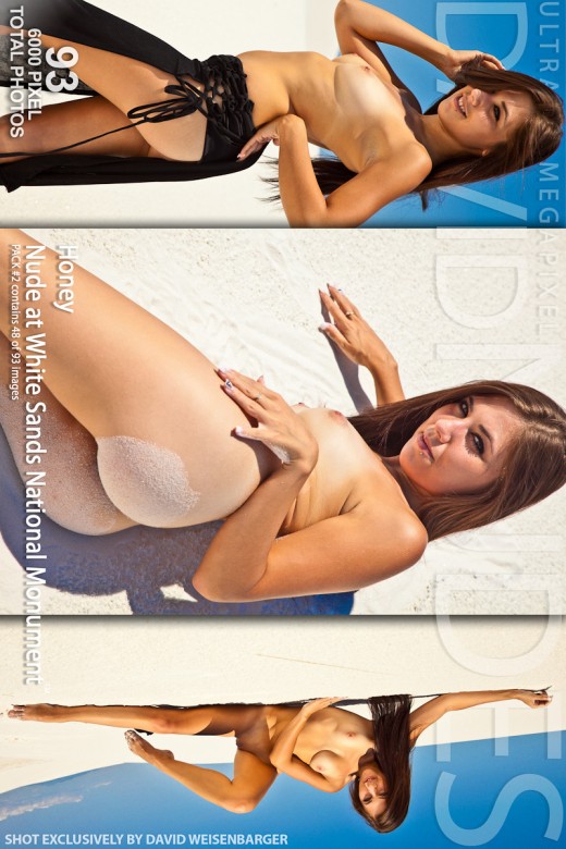 Honey - `Nude At White Sands National Monument - Pack #2` - by David Weisenbarger for DAVID-NUDES Honey - `Nude At White Sands National Monument - Pack #2` - by David Weisenbarger for DAVID-NUDES
