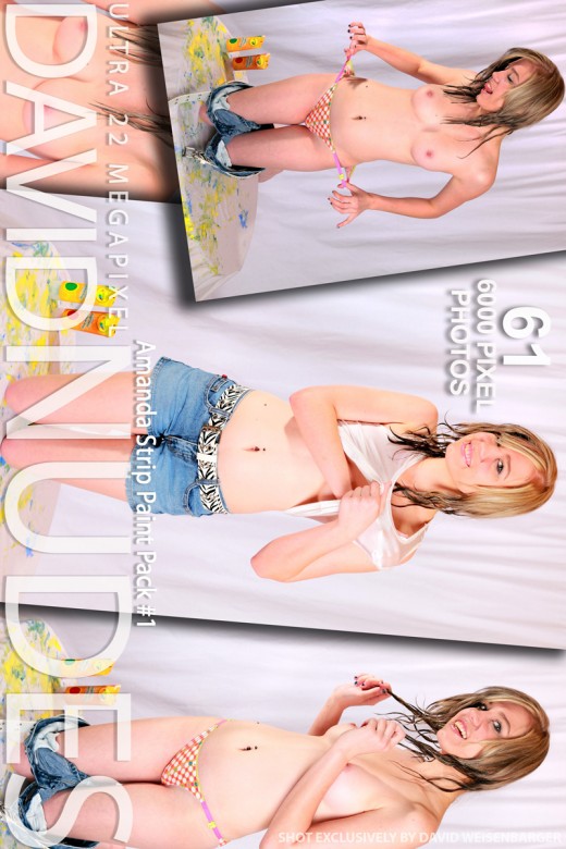 Amanda - `Strip Paint - Pack #1` - by David Weisenbarger for DAVID-NUDES Amanda - `Strip Paint - Pack #1` - by David Weisenbarger for DAVID-NUDES