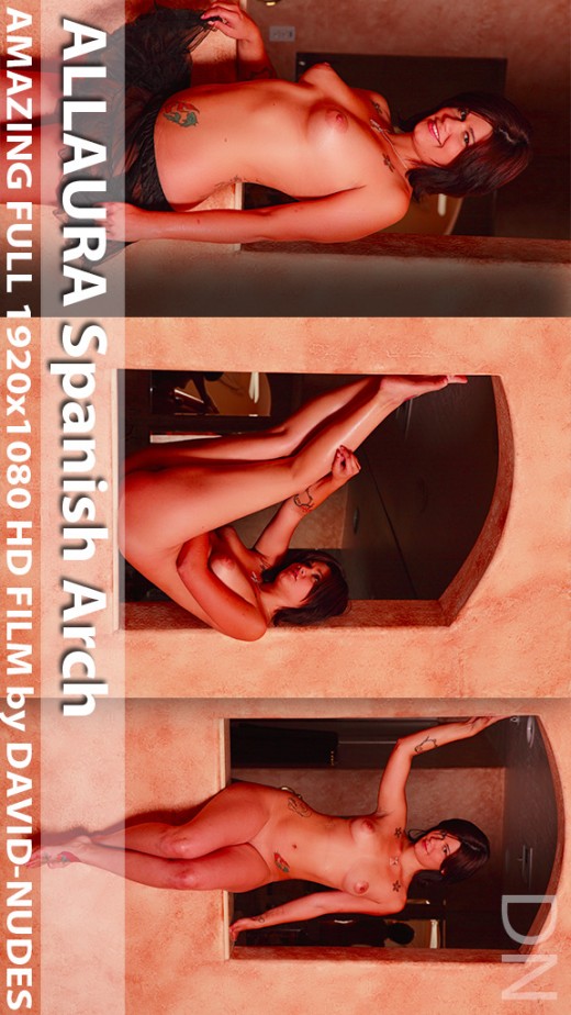 Allaura - `Spanish Arch` - by David Weisenbarger for DAVID-NUDES Allaura - `Spanish Arch` - by David Weisenbarger for DAVID-NUDES