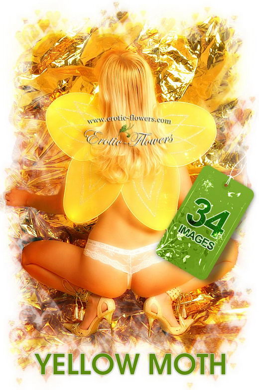 Christina - `Yellow Moth` - for EROTIC-FLOWERS Christina - `Yellow Moth` - for EROTIC-FLOWERS