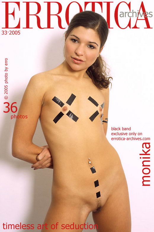 Monika - `Black Band` - by Erro for ERROTICA-ARCHIVES Monika - `Black Band` - by Erro for ERROTICA-ARCHIVES