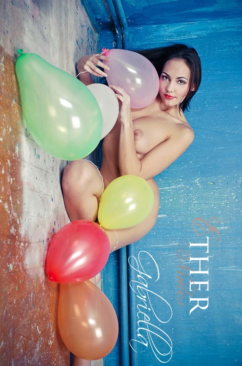 Gabriella - `Balloons` - by Olivier De Rycke for ETHERNUDES Gabriella - `Balloons` - by Olivier De Rycke for ETHERNUDES