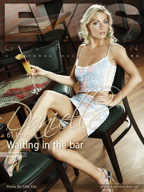 Danielle - `Waiting In The Bar` - by Filip Fau for EVASGARDEN Danielle - `Waiting In The Bar` - by Filip Fau for EVASGARDEN