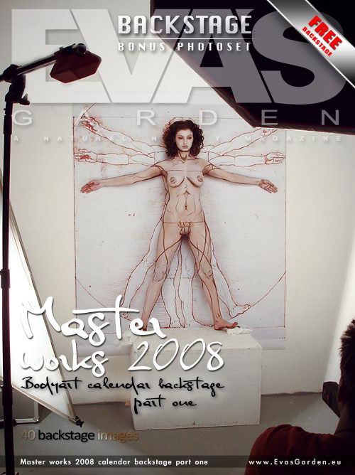 `Master Works 2008 Calendar Backstage Part One` - for EVASGARDEN `Master Works 2008 Calendar Backstage Part One` - for EVASGARDEN