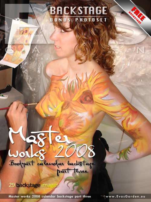 `Master Works 2008 Calendar Backstage Part Three` - for EVASGARDEN `Master Works 2008 Calendar Backstage Part Three` - for EVASGARDEN