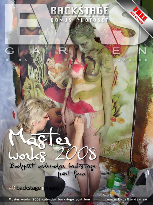 `Master Works 2008 Calendar Backstage Part Four` - for EVASGARDEN `Master Works 2008 Calendar Backstage Part Four` - for EVASGARDEN
