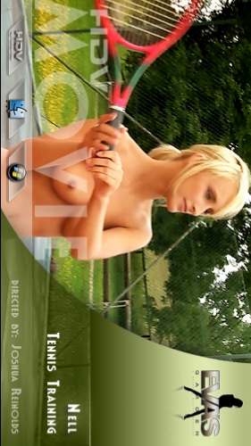 Nell - `Tennis Training` - for EVASGARDEN Nell - `Tennis Training` - for EVASGARDEN